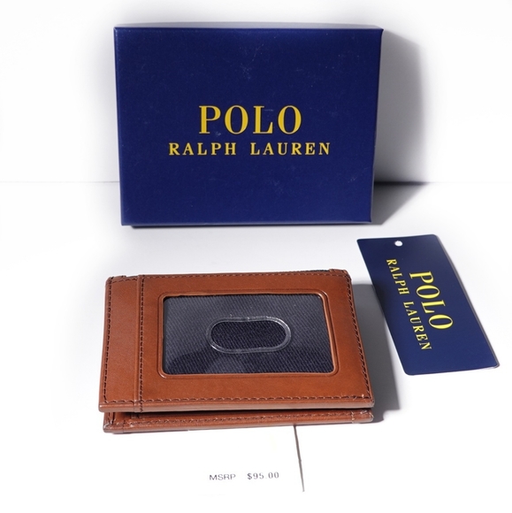POLO RALPH LAUREN HERITAGE BIFOLD ID WALLET - Picture 4 of 8